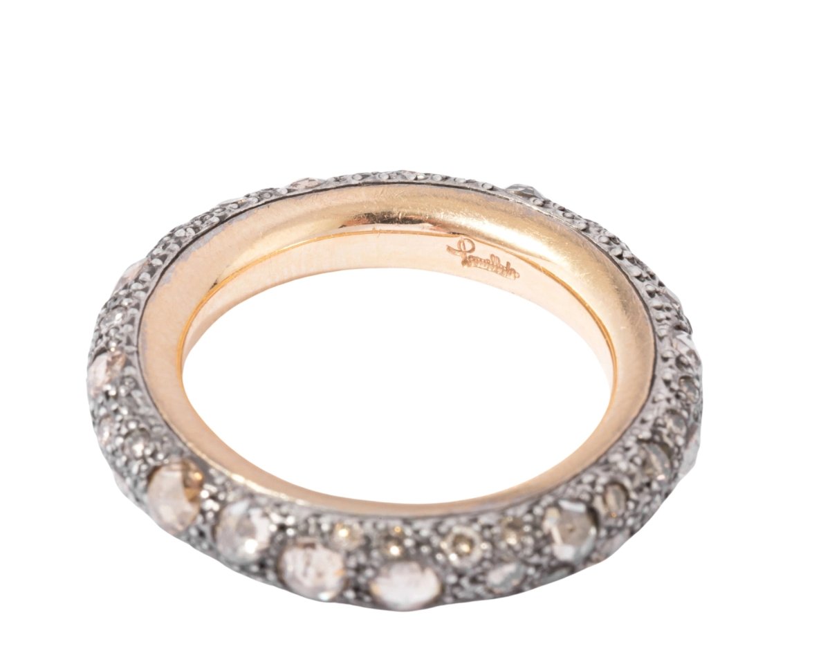 Brown diamond wedding ring from Pomellato model Tango – Castafiore