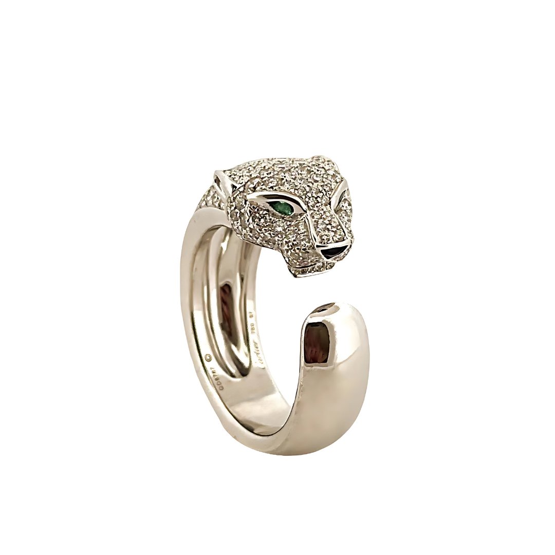 Cartier Panther Ring Tourmaline Pavée CARTIER “Massai” Panthère