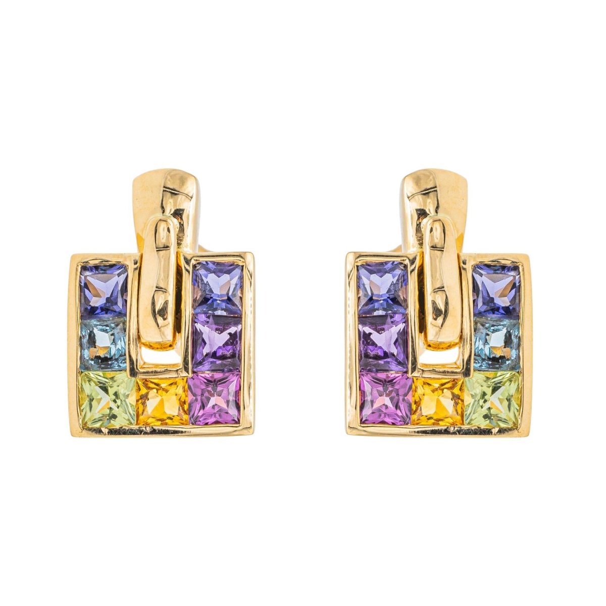 Boucles D'oreilles Vintage Guy Laroche Paris Années 80-90 | Occasion