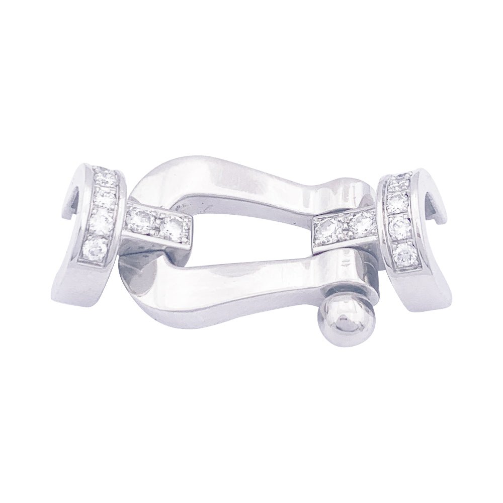 Bracelet FRED, "Force 10" or blanc et diamants - Castafiore