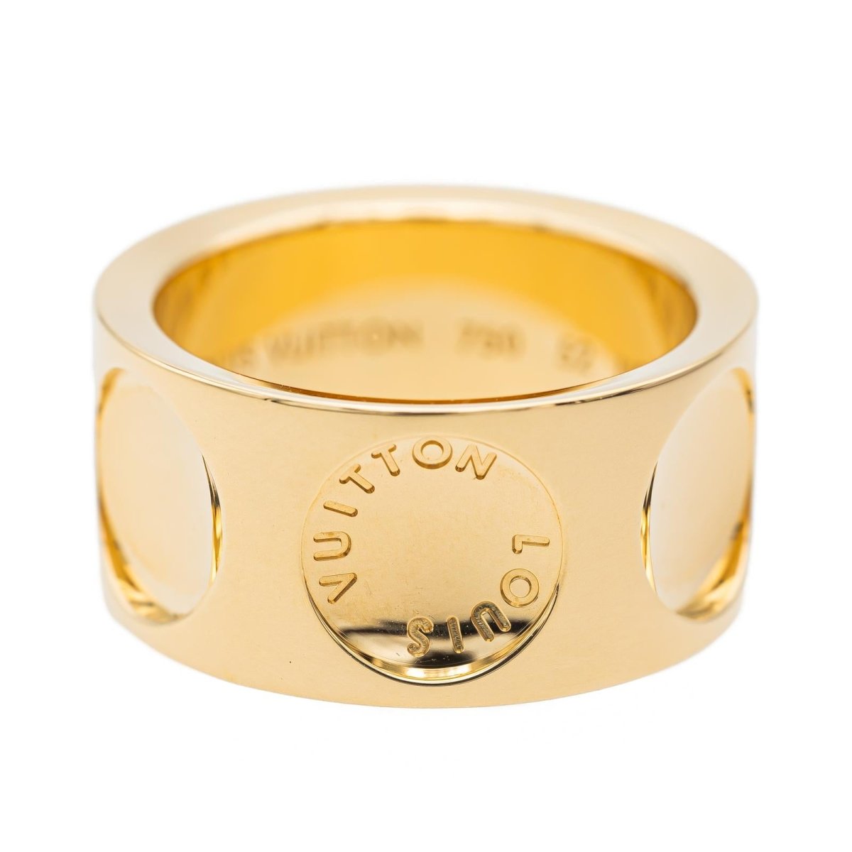 Louis Vuitton Empreinte Bandeau Ring Yellow gold – Castafiore
