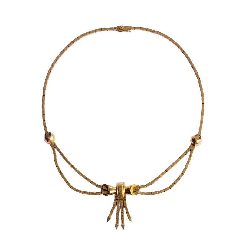 Collier Années 50 à Compléter - Bijou Vintage D'occasion, Origine France, à Personnaliser