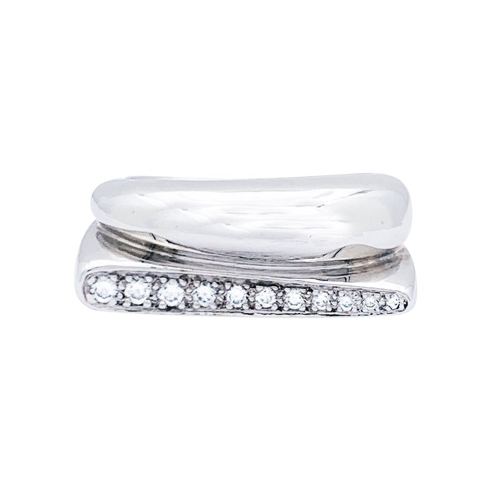 Fred ring, “Success”, in white gold and – Castafiore