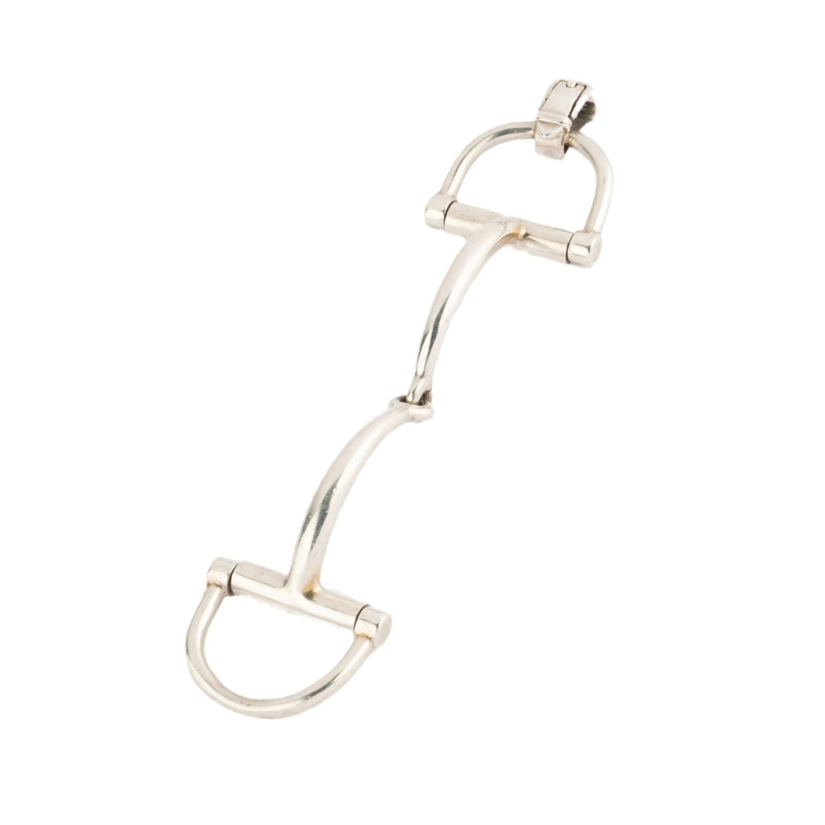 Mors Chifney Anti-Cabreur PFIFF Argent - Inox 9mm, Diamètre 13.7cm - Pour Jeunes Entiers