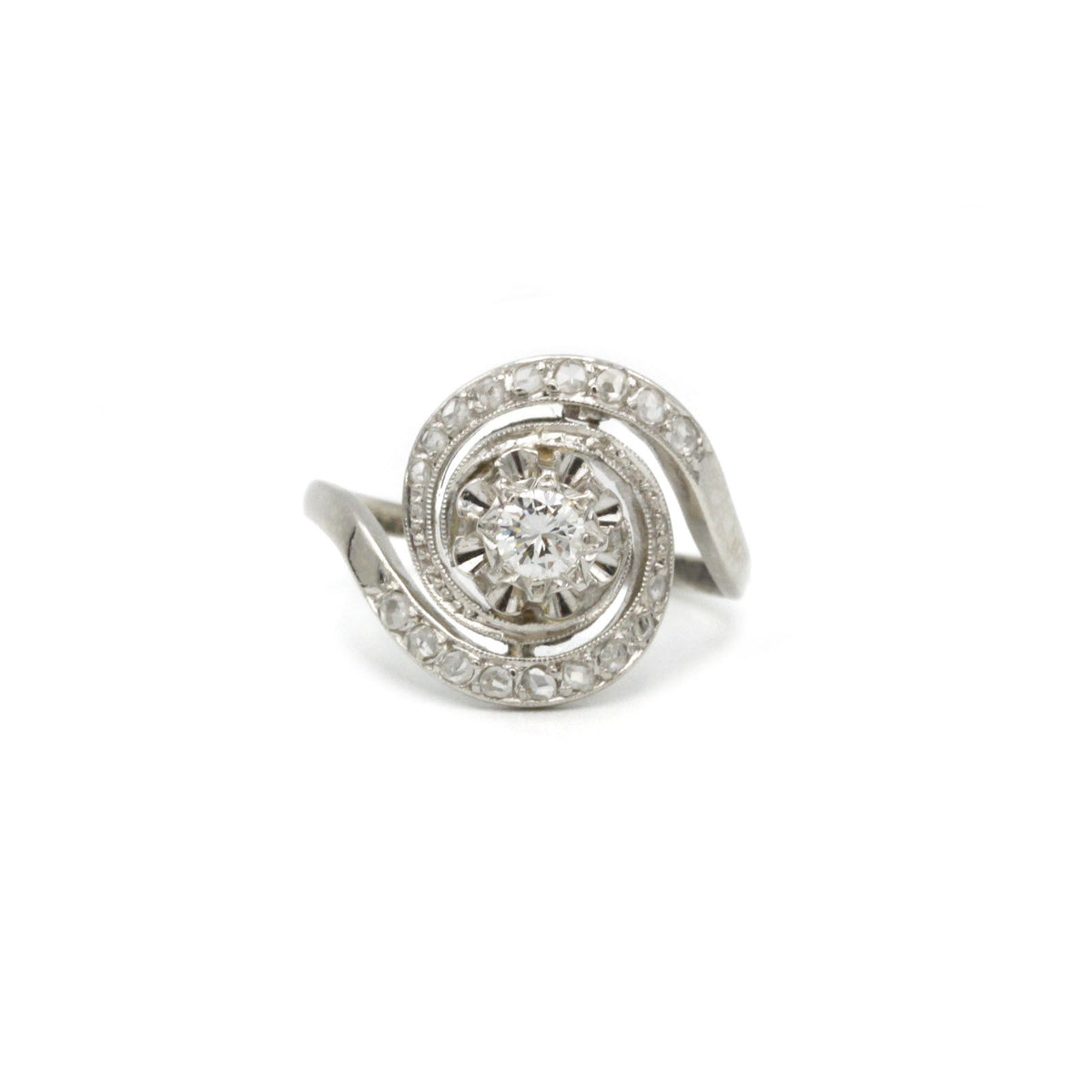 Bague - Or, Platine & Diamants – Castafiore