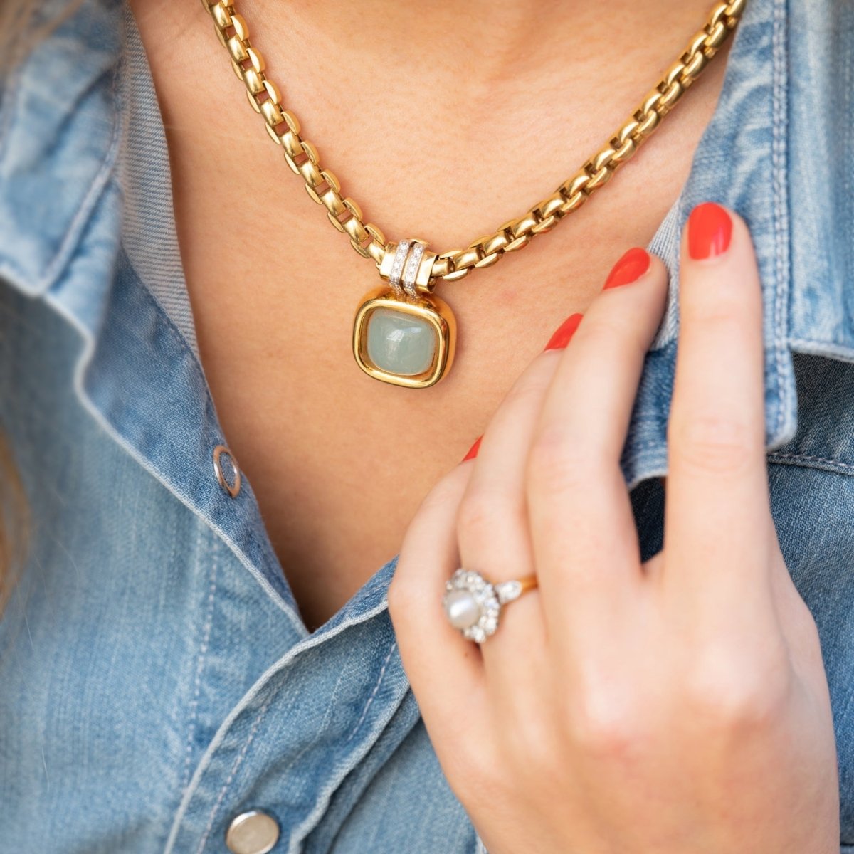 Colliers vintage - Castafiore