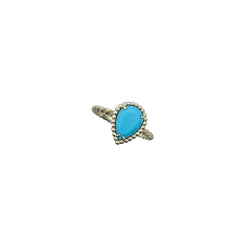 Bague BOUCHERON "Serpent Bohème" en or jaune et turquoise