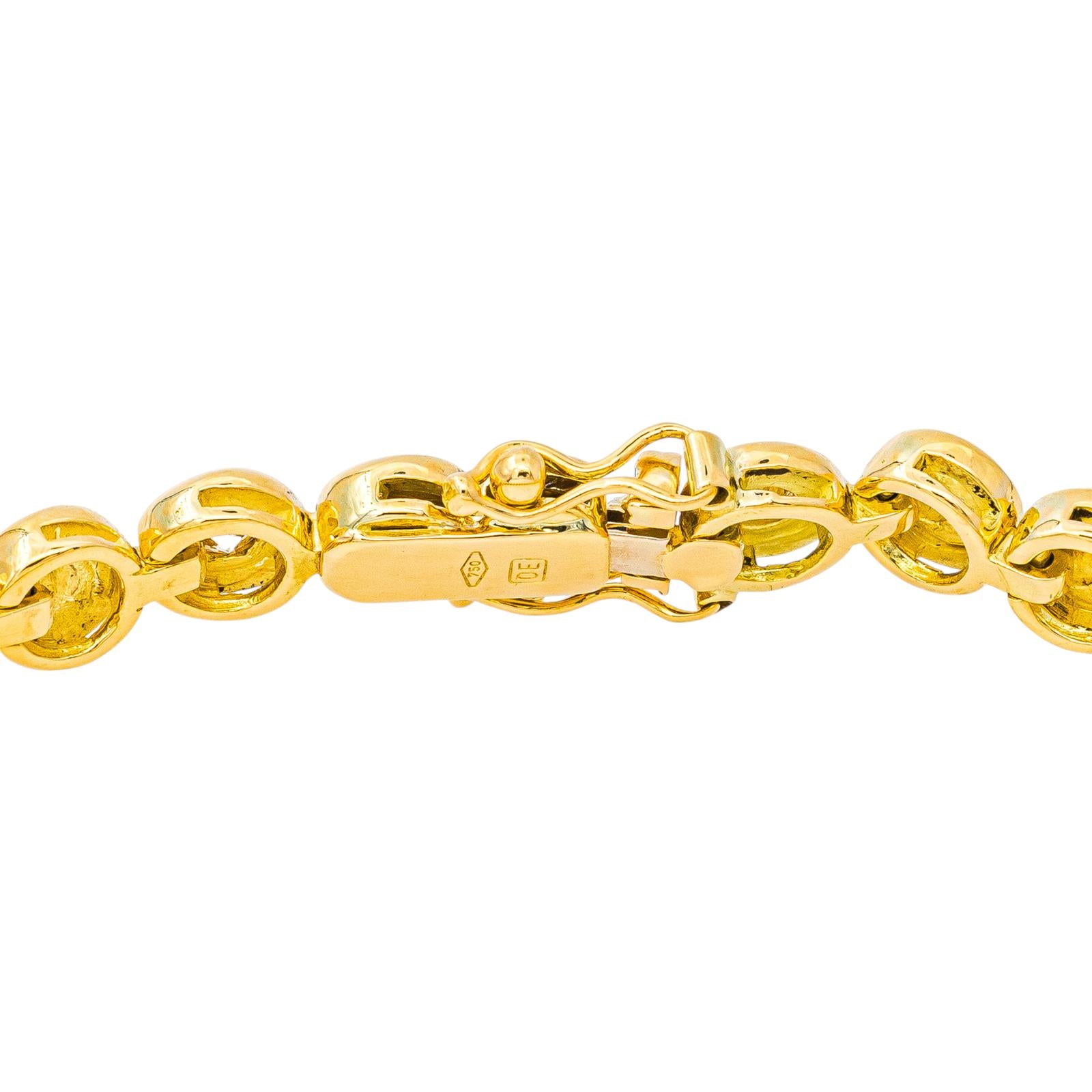 Bracelet Or jaune Diamant
