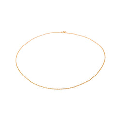 Collier Maille forçat Or jaune