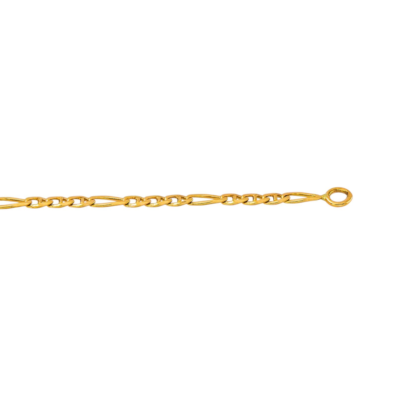 Collier Maille figaro Or jaune