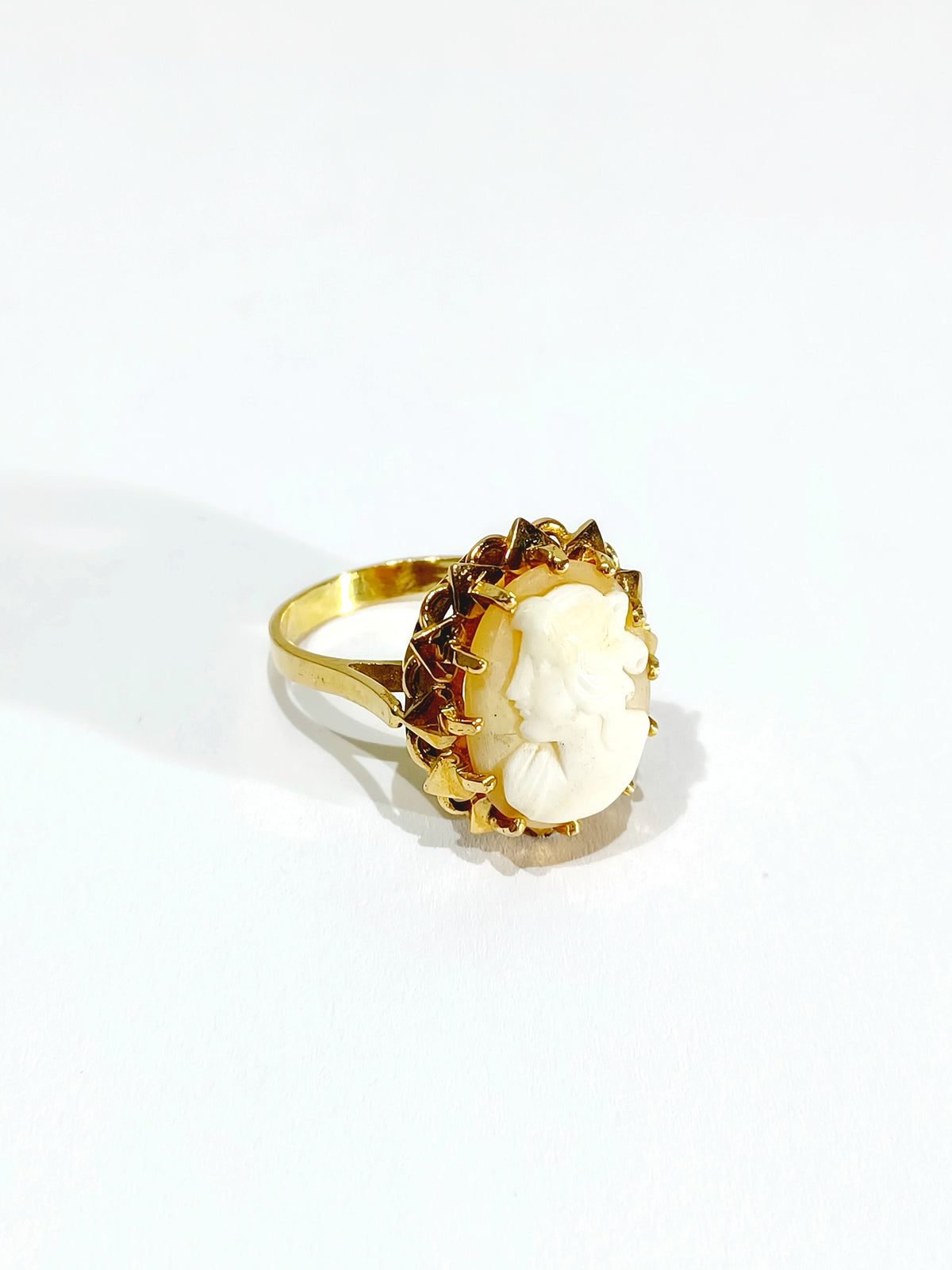 Bague Camée en or rose