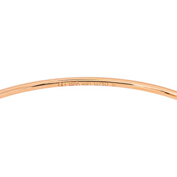 Bracelet Jonc DINH VAN "Serrure" en or rose et diamant