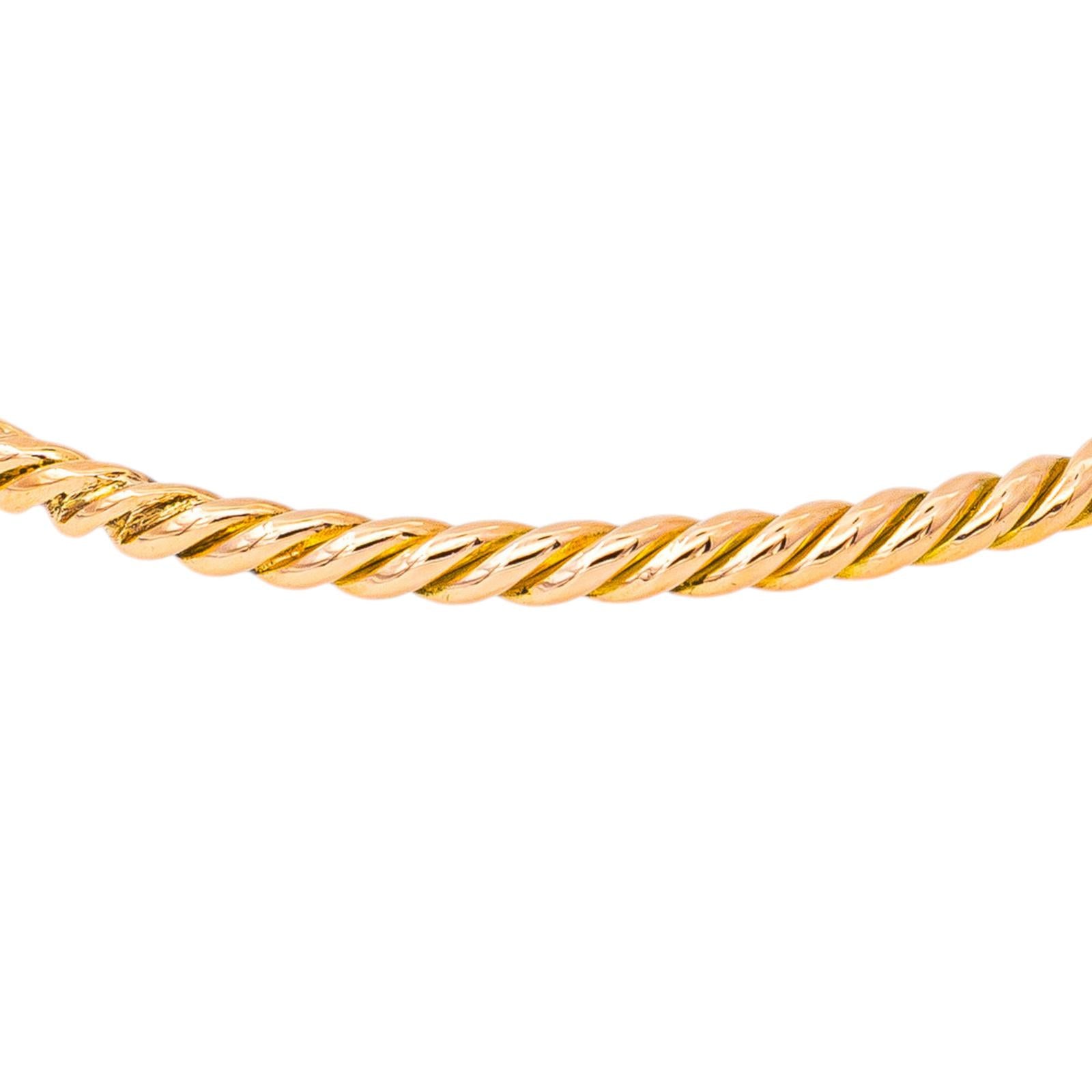 Bracelet Jonc Or rose