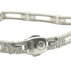 Bracelet Maille CHIMENTO en or blanc et diamants