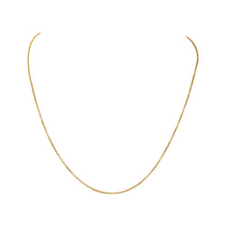 Collier maille Forçat Or jaune