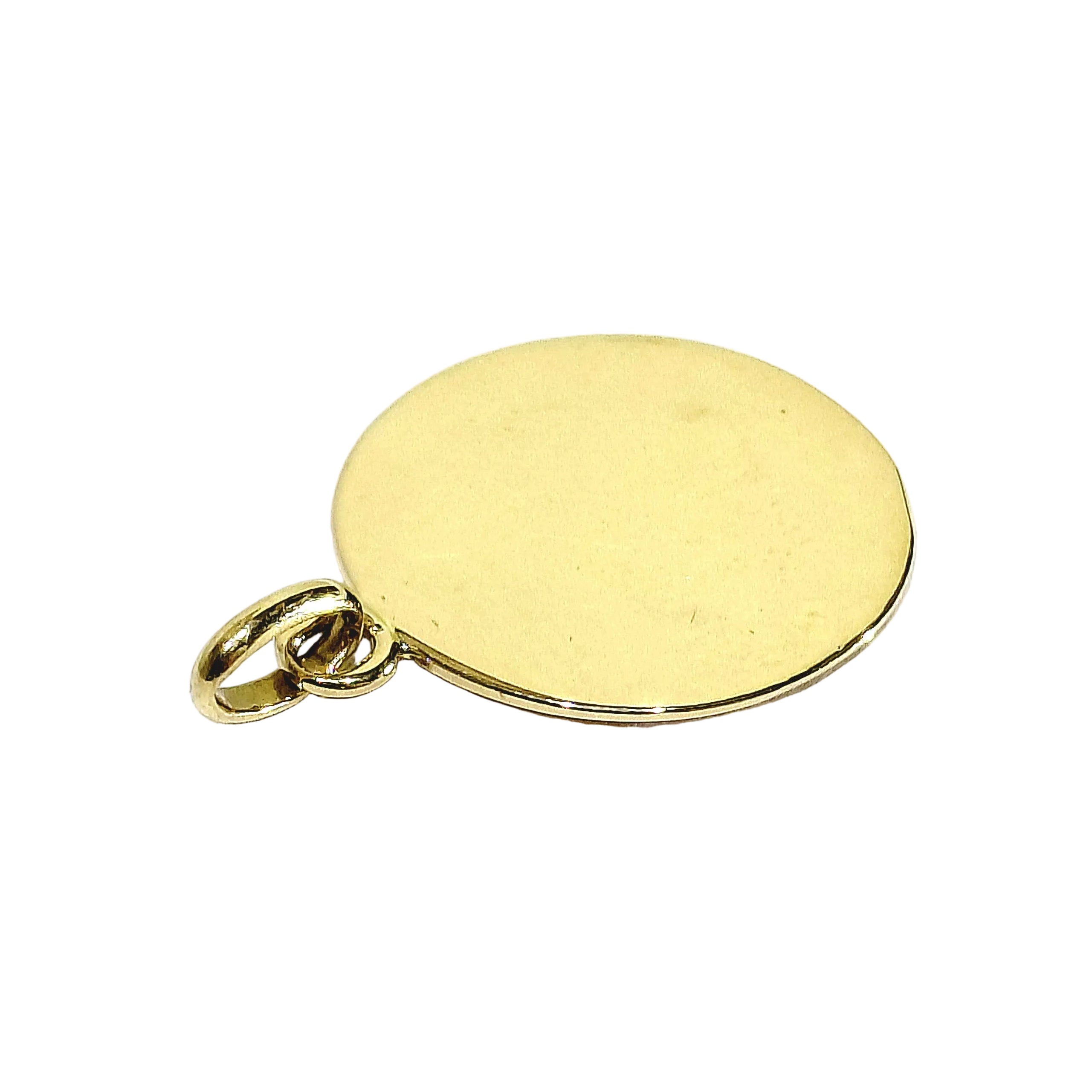 Médaille en or jaune