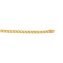 Collier Maille gourmette Or jaune