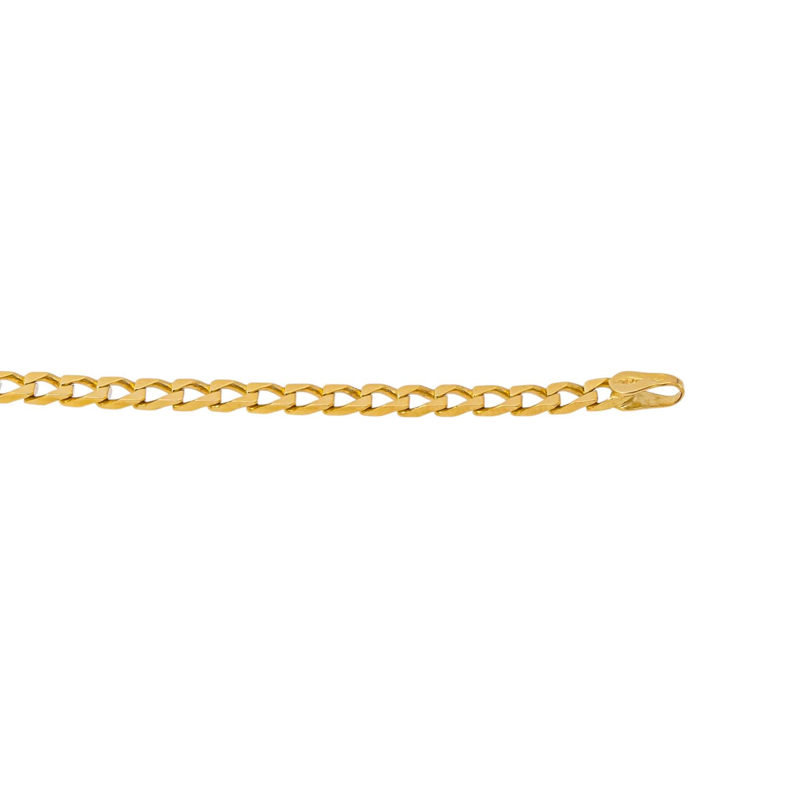 Collier Maille gourmette Or jaune