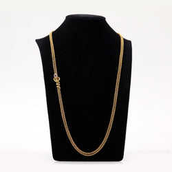 Collier Sautoir en or jaune et diamants