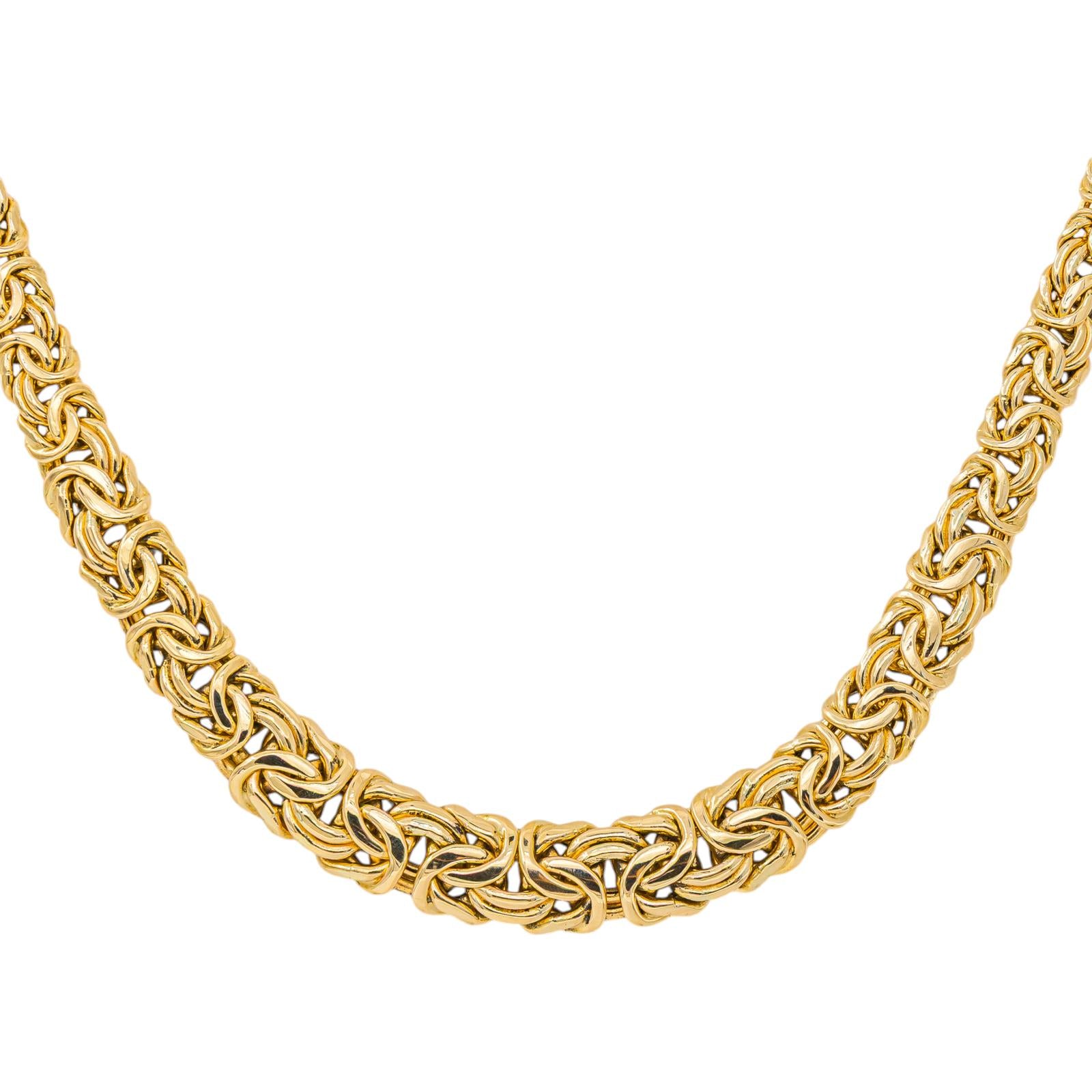 Collier Maille péruvienne Or jaune
