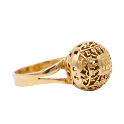 Bague Dôme ARTE ORFÉVRE en or jaune