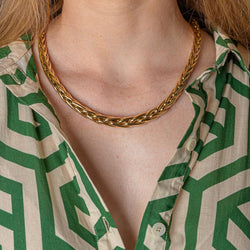 Collier Maille en or jaune