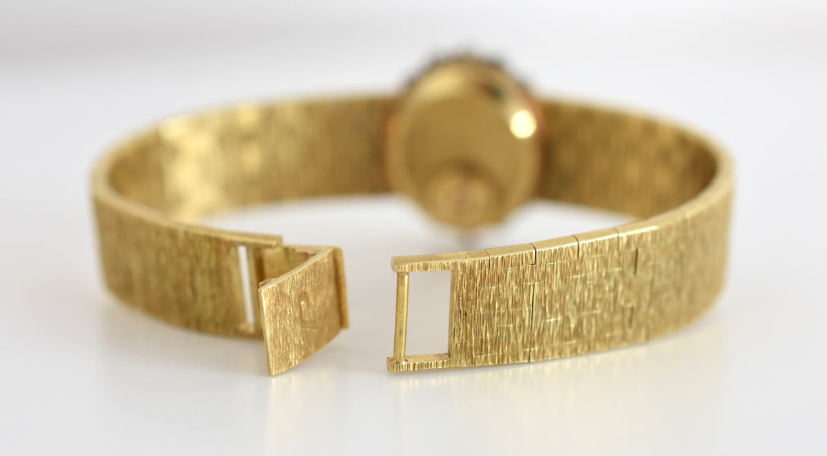 Montre PIAGET en or jaune et diamants