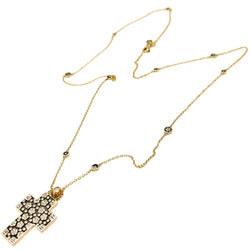 Collier Sautoir PASQUALE BRUNI "Ricami" en or rose, rubis et diamants