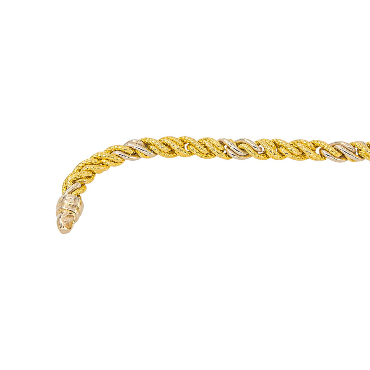 Collier Maille torsadée Or jaune