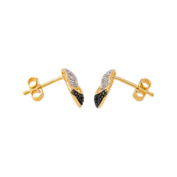 Boucles d'oreilles Dormeuses Or jaune  Diamant