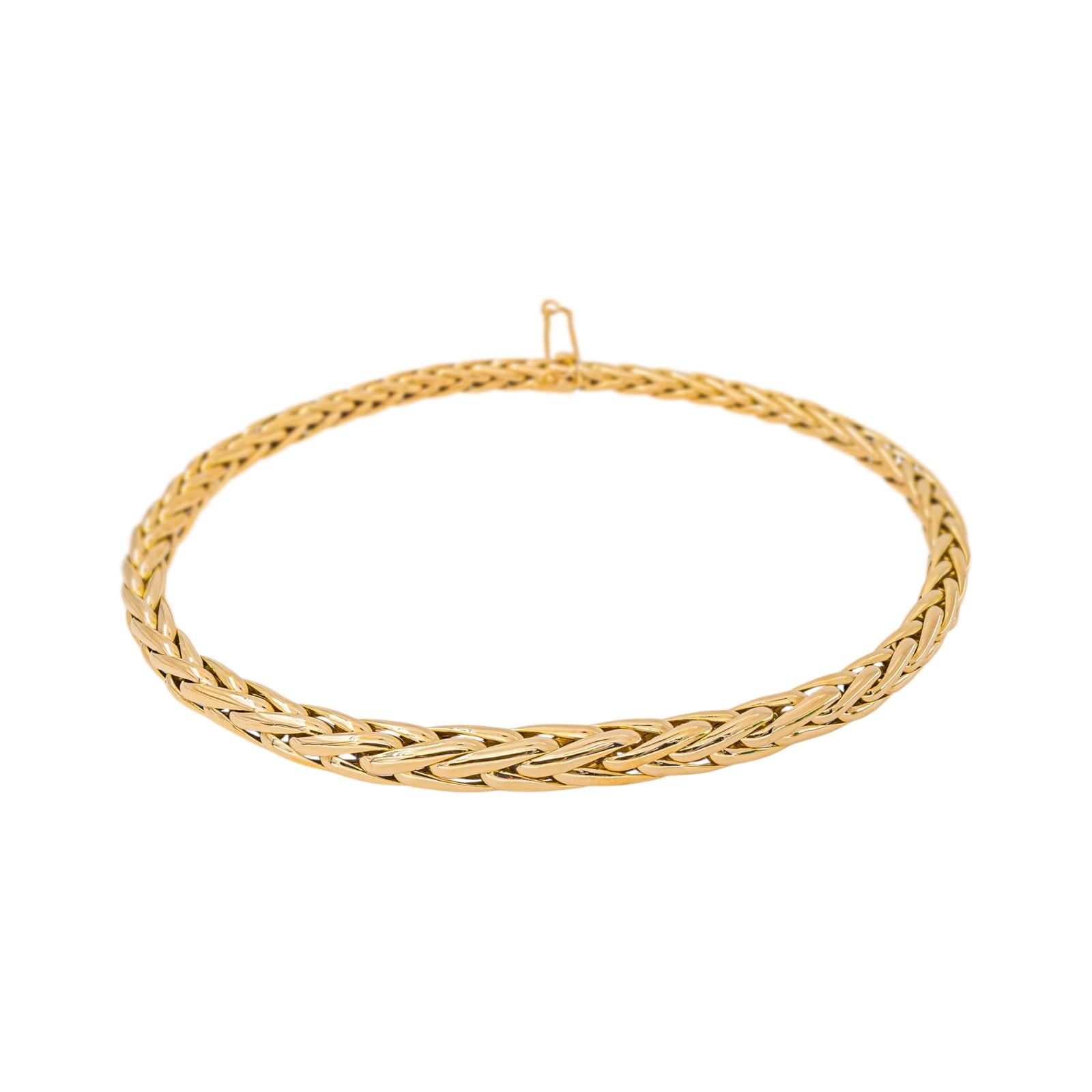 Collier Maille en or jaune