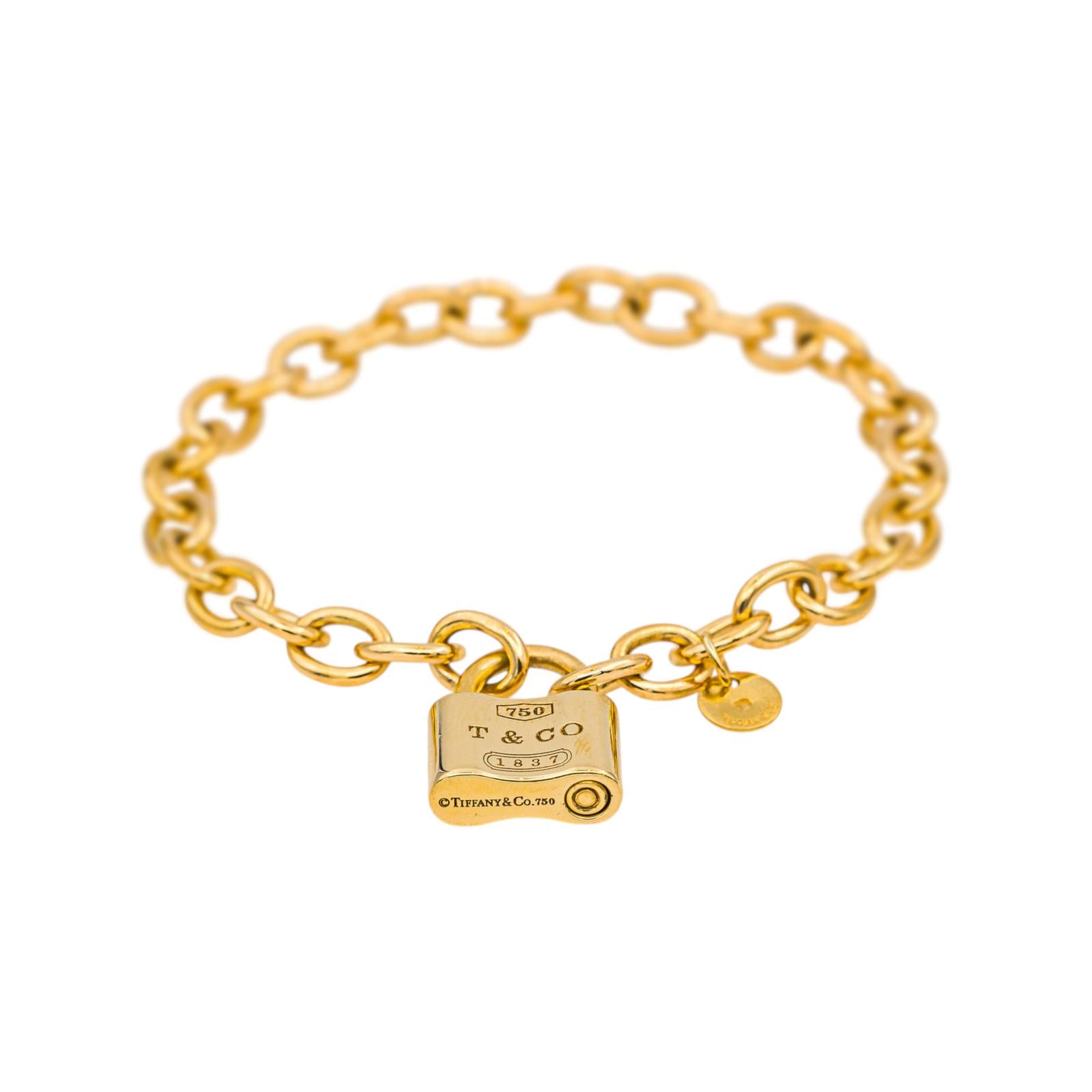 Tiffany & Co Bracelet 1837 Or jaune