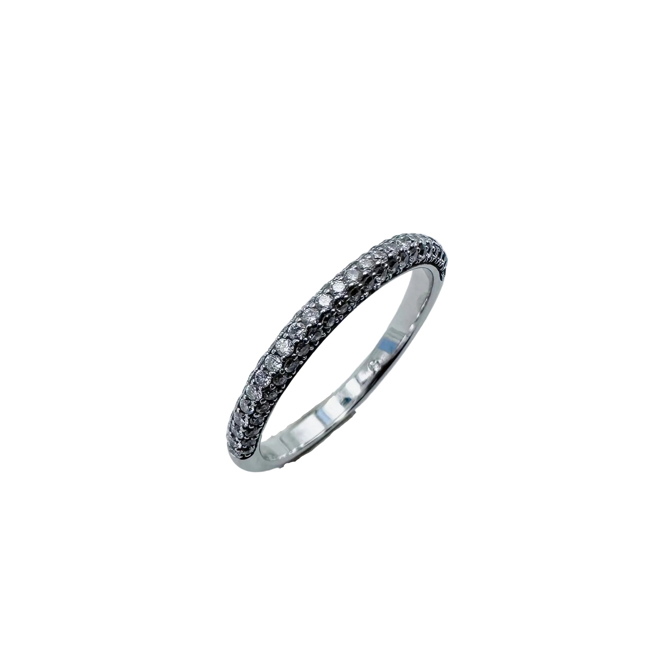 Bague Alliance MESSIKA "Joy" en or blanc et diamants