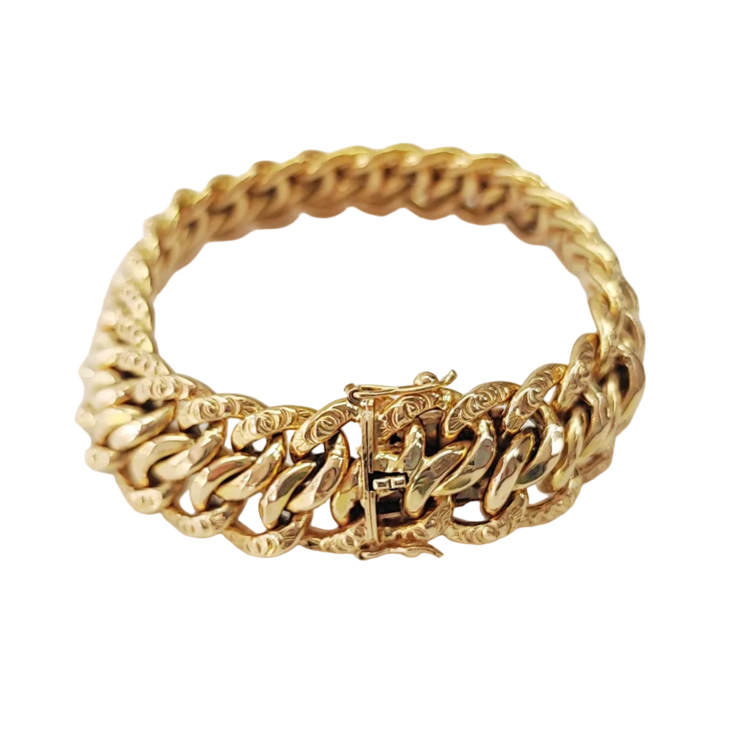 Bracelet Maille en or rose