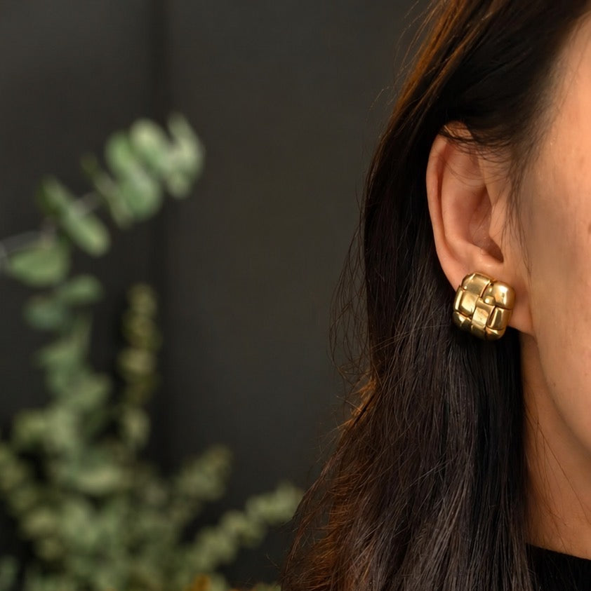 Boucles d'oreilles Clips LEO PIZZO en or jaune