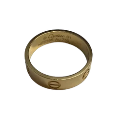 Bague Alliance CARTIER "Love" en or jaune
