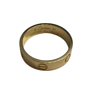 Bague Alliance CARTIER "Love" en or jaune
