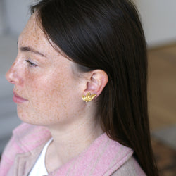 Boucles d'oreilles Clips en or jaune