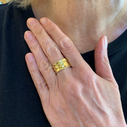 Bague Bandeau en or jaune