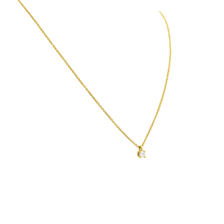 Collier Pendentif TIFFANY & CO Tiffany Solitaire en or rose et diamant