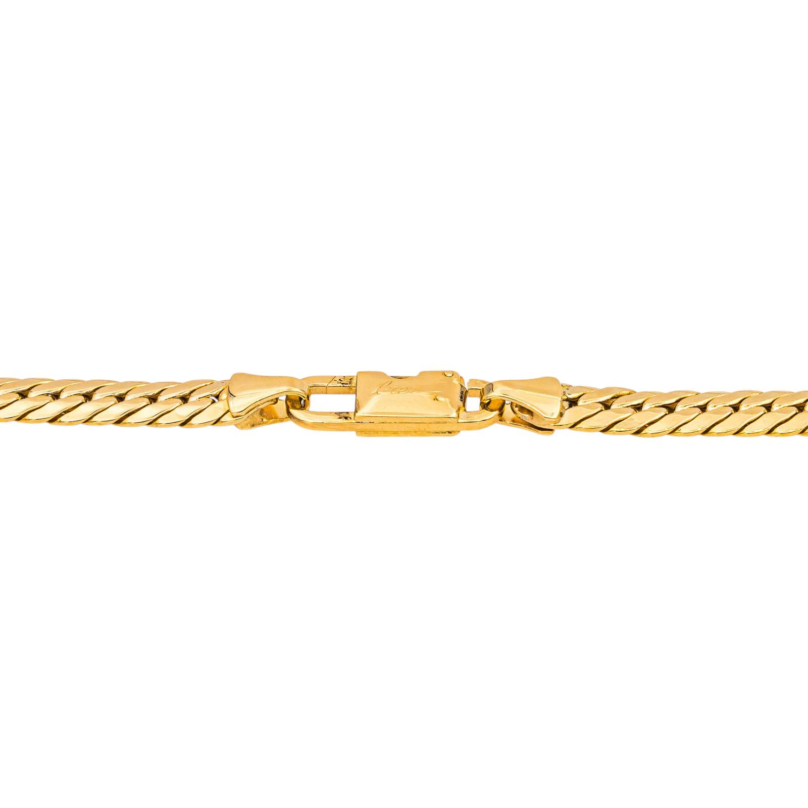 Collier Maille anglaise Or jaune