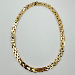 Collier Maille CARTIER "Panthère" en or jaune et diamants