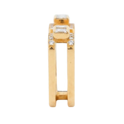 Bague JEAN VENDÔME en or jaune et diamants