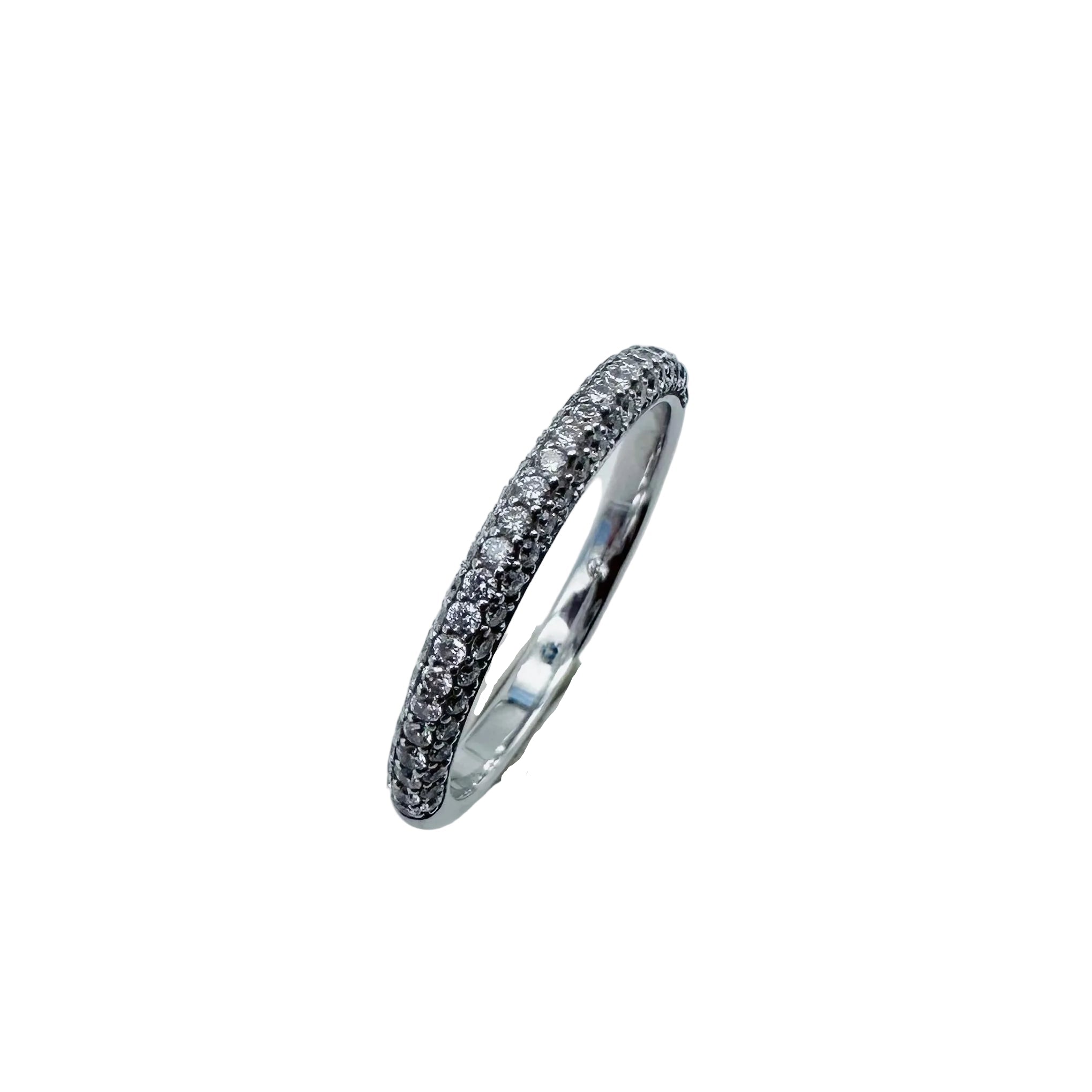 Bague Alliance MESSIKA "Joy" en or blanc et diamants