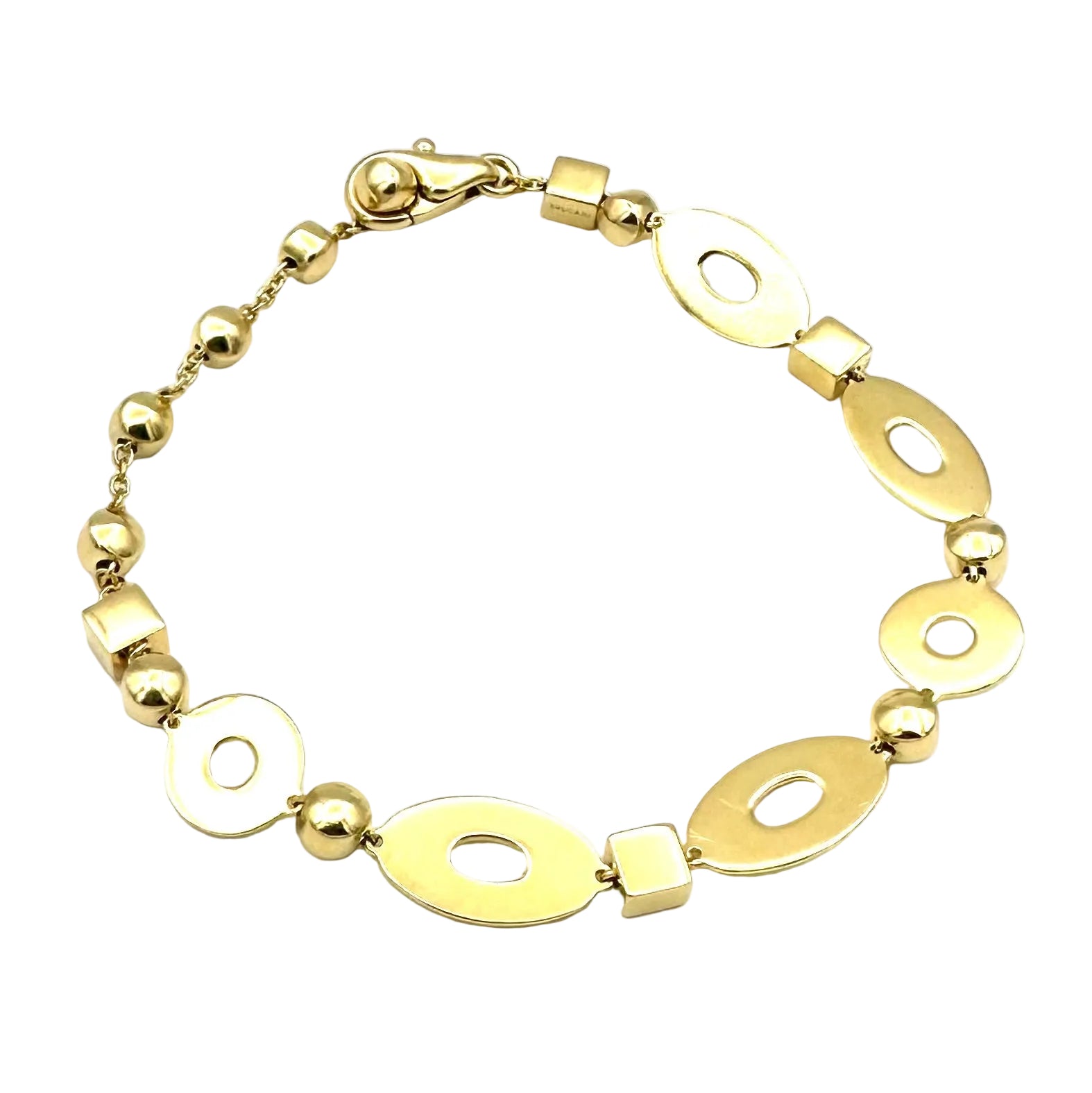 Bracelet Maille BULGARI "Lucea" en or jaune