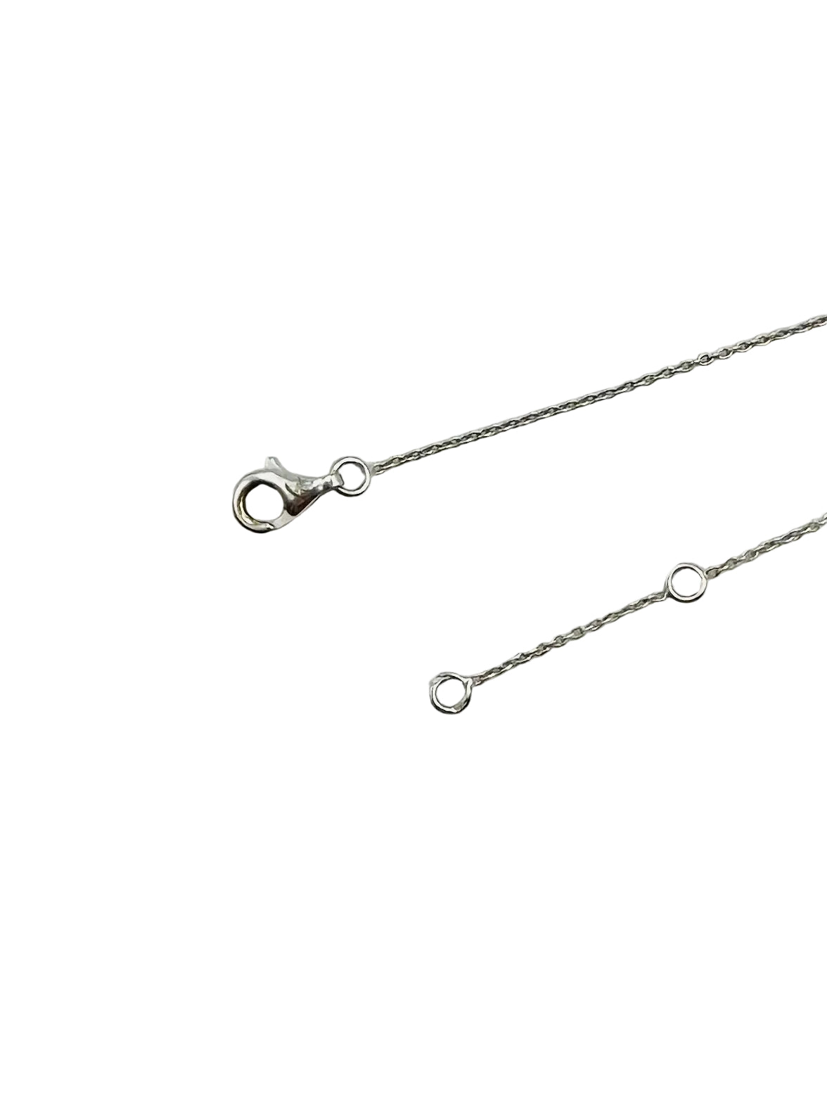 Collier Pendentif GAREL en or blanc et diamant