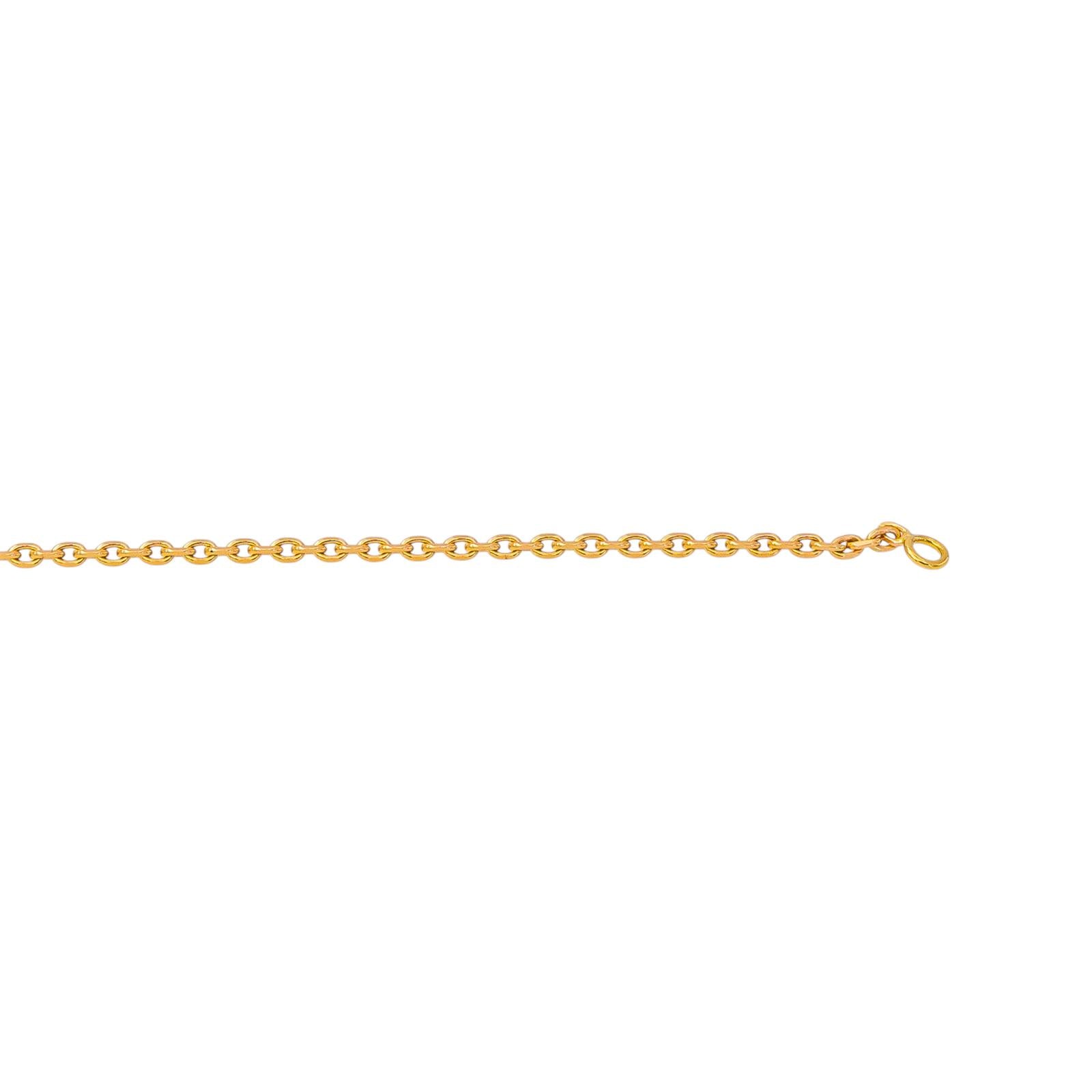 Collier Maille Forçat Or jaune
