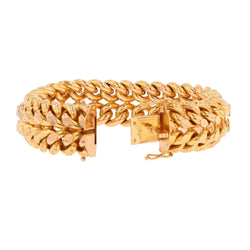 Bracelet Maille en or rose