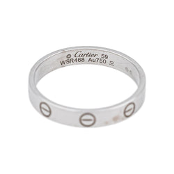 Cartier  Bague  Love  Or blanc