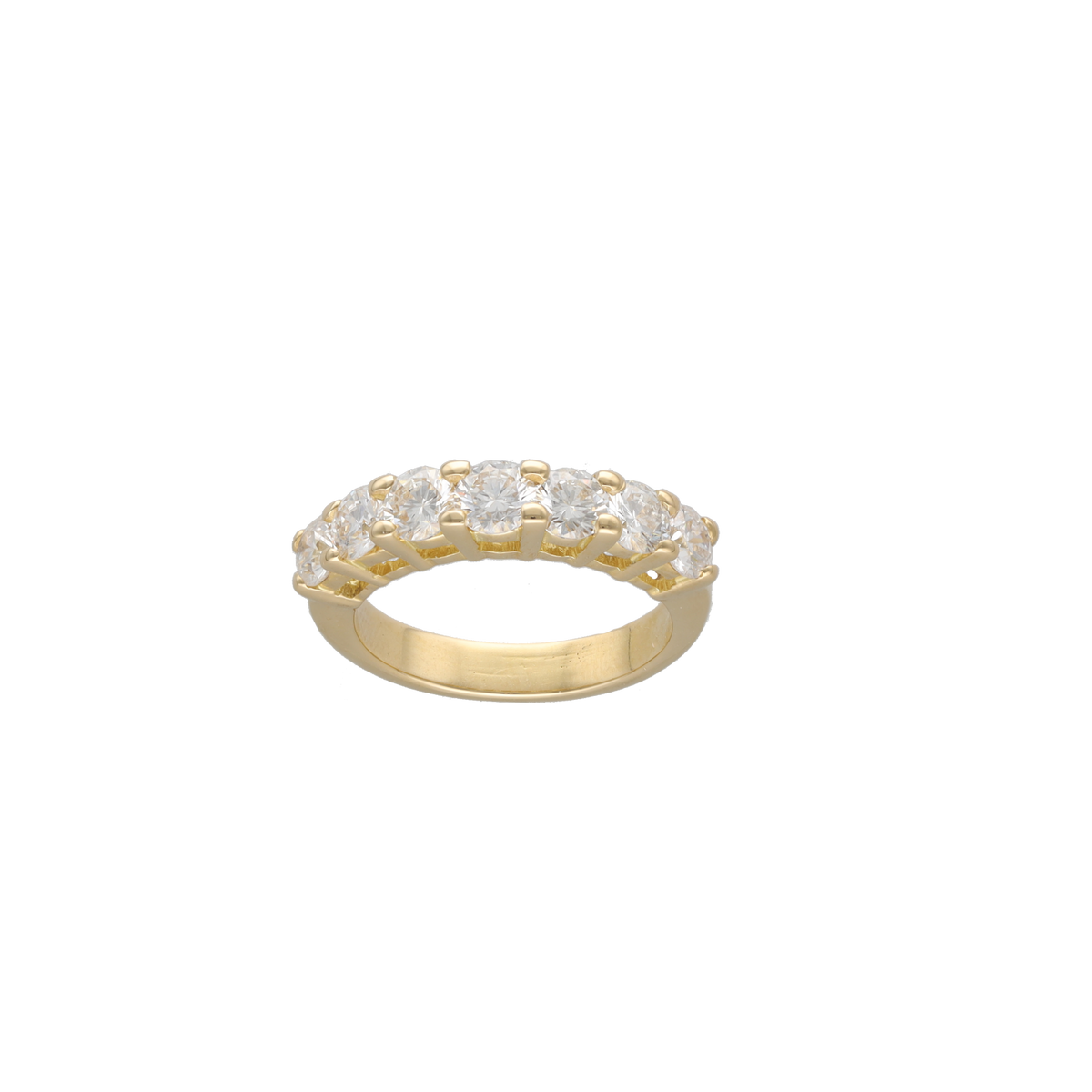 Bague Alliance en or jaune et diamants